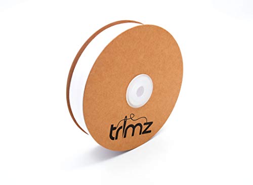 Trimz TCWHT2520 Schrägband aus Polyester-Baumwolle, weiß, 20m reel Trimz TCWHT2520 Schrägband aus Polyester-Baumwolle, weiß, 20m reel von Trimz