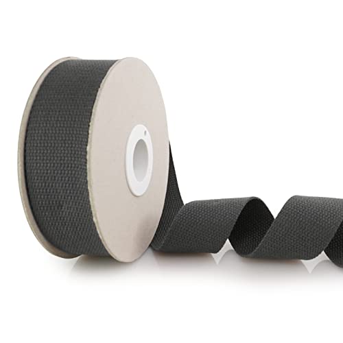Trimz Trimz1905-5-25-24C Baumwollgewebe, anthrazit, 25mm x 5m von Trimz