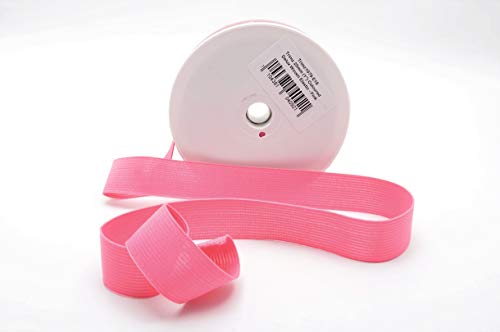 Trimz Trimz1979-E18 25 mm gewebtes Gummiband, rose, 25mm x 10m von Trimz