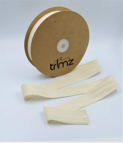 Trimz TrimzHB30R25 100% Baumwolle mit Fischgrätenmuster, natur, 30mm x 25m, 25 Meter Trimz TrimzHB30R25 100% Baumwolle mit Fischgrätenmuster, natur, 30mm x 25m, 25 Meter von Trimz