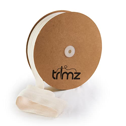 Trimz TrimzHB40R50 100% Baumwolle mit Fischgrätenmuster, natur, 40mm x 50m, 50 meter Trimz TrimzHB40R50 100% Baumwolle mit Fischgrätenmuster, natur, 40mm x 50m, 50 meter von Trimz