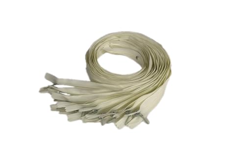 Trimz Verstellbarer unsichtbarer Reißverschluss, 60 cm, cremefarben Trimz Verstellbarer unsichtbarer Reißverschluss, 60 cm, cremefarben von Trimz