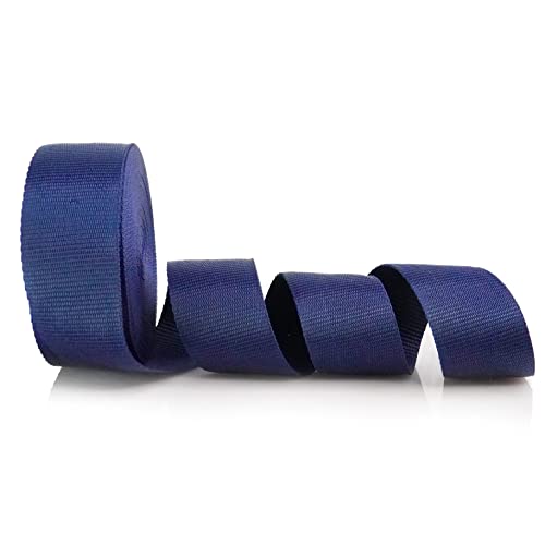 Trimz Web-40-Blue-20m PP Web-50-blau-20m Gurtband, Polypropylen, blau, 50mm x 20m, 20 Meter von Trimz