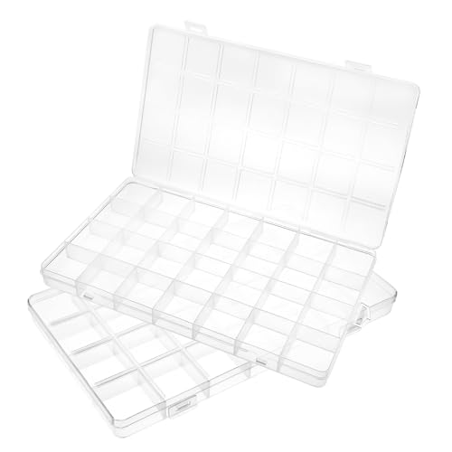 28 Fächer Sortierbox für Kleinteile 2 Stück Einstellbar Plastik Sortimentsbox Kleinteile Organizer Klarem Kleine Boxen Aufbewahrung Sortierbox für Schmuck, Perlen, Kleinteilen Und Accessoires 28 Fächer Sortierbox für Kleinteile 2 Stück Einstellbar Plastik Sortimentsbox Kleinteile Organizer Klarem Kleine Boxen Aufbewahrung Sortierbox für Schmuck, Perlen, Kleinteilen Und Accessoires von Trinkrittey