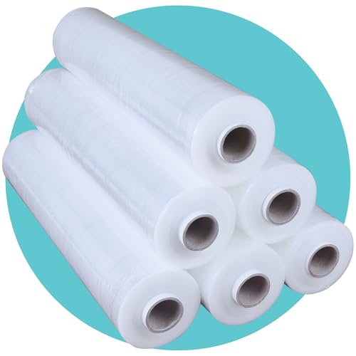 Triplast Paletten-Stretch-Schrumpffolienrolle (400 mm x 250 m) – Auswahl Menge und Farbe – robuste Palettenfolie, industrielle Stretchfolie, Verpackungsklebefolie, starke Kunststofffolie, Gepäckfolie von Triplast