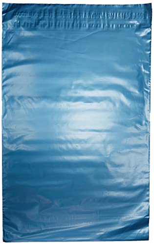 triplast 10 x 35,6 cm Kunststoff Versandtaschen Tasche – Blau Metallic (100 Stück) von Triplast