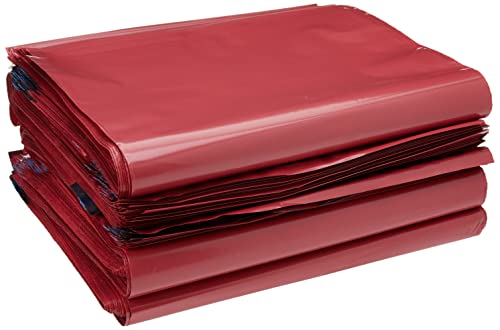 triplast 10 x 35,6 cm Kunststoff Versandtaschen Tasche – Rot (500 Stück) von Triplast