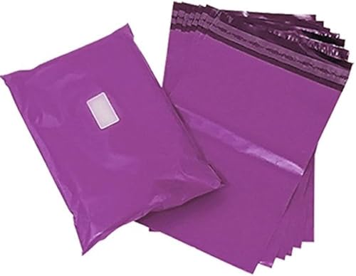 triplast 10 x 35,6 cm Kunststoff Versandtaschen Tasche – Violett (200 Stück) von Triplast