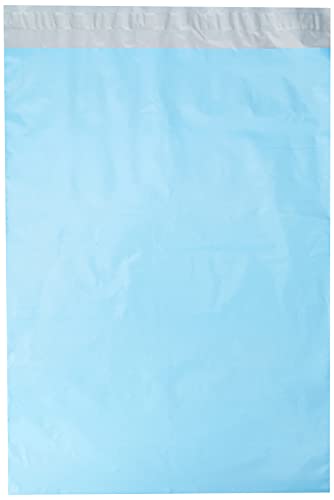 triplast 12 x 40,6 cm Kunststoff Versandtaschen Tasche – Baby Blau (100 Stück) von Triplast