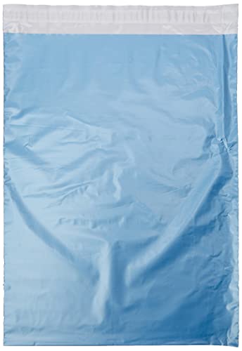 triplast 12 x 40,6 cm Kunststoff Versandtaschen Tasche – Blau Metallic (100 Stück) von Triplast