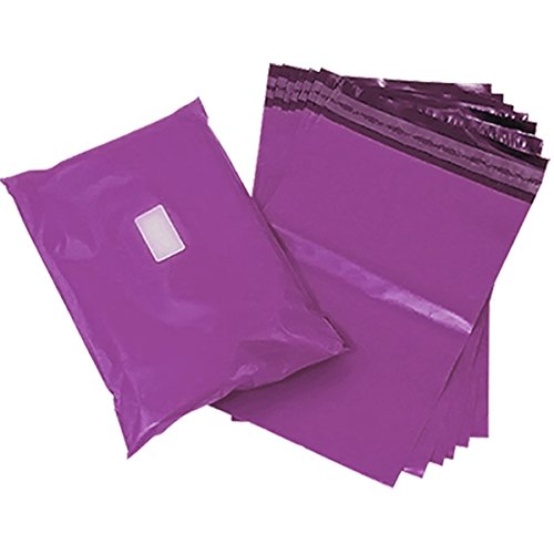 triplast 12 x 40,6 cm Kunststoff Versandtaschen Tasche – Violett (500 Stück) von Triplast