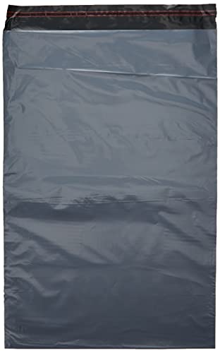 triplast 14 x 53,3 cm Kunststoff Versandtaschen-Tasche, Grau (200 Stück) von Triplast