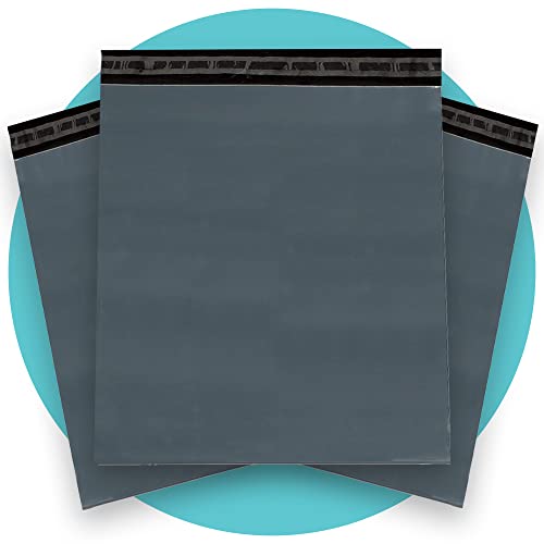 triplast 21 x 24 Kunststoff Versandtaschen-Tasche, Grau (200 Stück) von Triplast