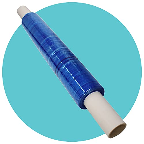 triplast 400 mm x 250 m Core Paletten Schrumpffolie – Blau Tint (2 Stück) von Triplast