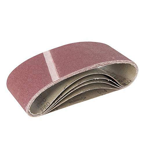 Triton Aluminiumoxid-Schleifband, 5er-Pckg. 76 x 533 mm (3 x 21 Zoll), 40er-Körnung von Triton