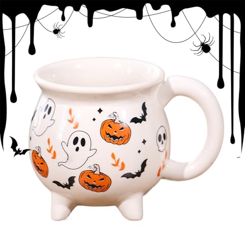 Trochate Halloween Becher - Lustige Tassen Neuheit Teetasse | Wasserglas Trinkgeschirr Trick Or Treat Deko Partyzubehör Für Theke Hotel Restaurant Küche Zuhause Trochate Halloween Becher - Lustige Tassen Neuheit Teetasse | Wasserglas Trinkgeschirr Trick Or Treat Deko Partyzubehör Für Theke Hotel Restaurant Küche Zuhause von Trochate