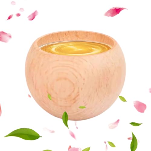 Trochate Holz-Duftöl Diffuser | Wendbarer Raumduft Spender Mit Holzöl Für Auto & Wohnraum,Aromatherapie Eierförmiger Raumduft Mit Langanhaltender Frische Tragbare Deko Für Kleiderschrank Wohnung Und von Trochate