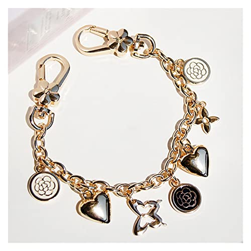 Trohollis Taschenkette,Taschen Kette DIY. Dekoration 7mm Ketten Kurze goldketten fit für Designer Taschen, Geldbörsen, kupplungen, handtaschen zubehör Tasche Charme Trohollis Taschenkette,Taschen Kette DIY. Dekoration 7mm Ketten Kurze goldketten fit für Designer Taschen, Geldbörsen, kupplungen, handtaschen zubehör Tasche Charme von Trohollis