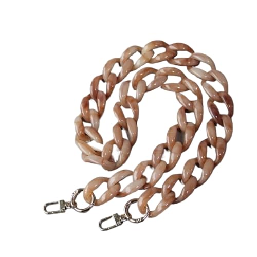 Trohollis Taschenkette,Taschen Kette DIY. Tasche Strap Kette Brieftasche Griff Geldbörse Metallband Kettengurt Ersetzt Tasche Strap Acrylketten(Beige 85cm) von Trohollis