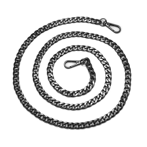 Trohollis Taschenkette,Taschen Kette Taschenzubehör Kette Handtasche Accessoire Aluminium Kettenriemen Schultertaschengurt(6-120cm) von Trohollis