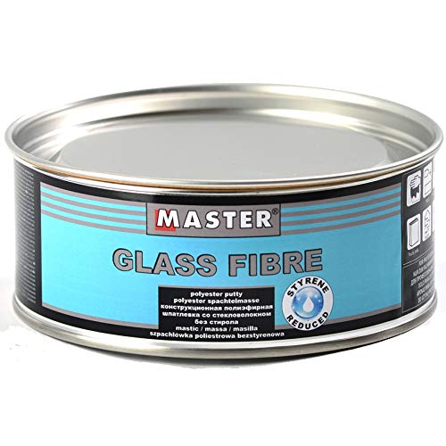 Spachtelmasse Glasfaser 1Kg Polyester inkl. Härter Glasfaserspachtel Polyesterspachtelmasse Spachtel Troton von Troton