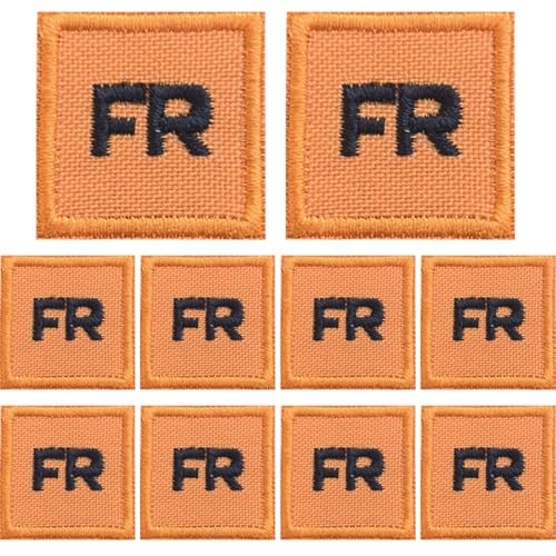 10pcs FR -Flecken für Kleidung Ersatz Stickereien Set Eisen auf Flecken 1x1 Zoll Frem lustiger DIY -Aufkleber für Jeans Jacken Rucksäcke 10pcs FR -Flecken für Kleidung Ersatz Stickereien Set Eisen auf Flecken 1x1 Zoll Frem lustiger DIY -Aufkleber für Jeans Jacken Rucksäcke von Trrymbbe