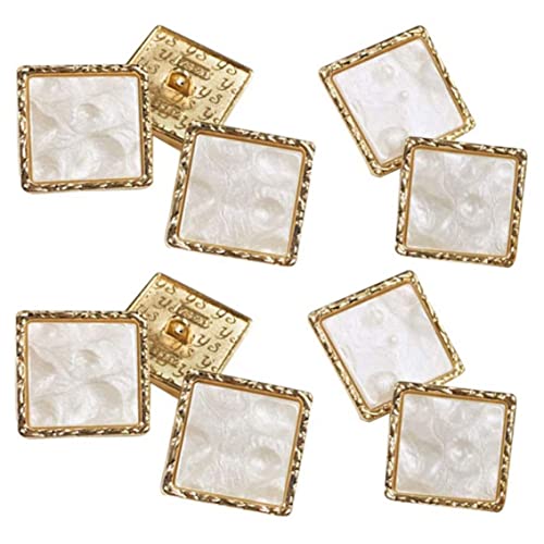 Quadratknopf DIY Quadratmetallharz Nähtasten Set -Taste für Mantel Blazer 10pcs DIY Metal Quadratknopf DIY Quadratmetallharz Nähtasten Set -Taste für Mantel Blazer 10pcs DIY Metal von Trrymbbe