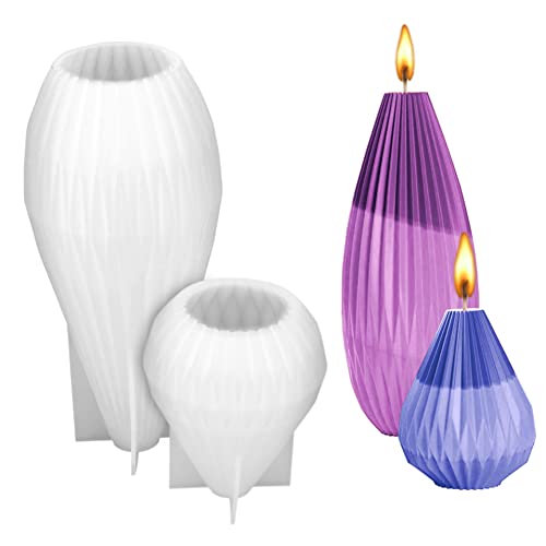 Silikonkerzenform DIY Craft 3D Geometrische Birnenflaschenform Formen Seifenkuchenform für Aromatherapie 2pcs 3D Kerzenform Silikonkerzenform DIY Craft 3D Geometrische Birnenflaschenform Formen Seifenkuchenform für Aromatherapie 2pcs 3D Kerzenform von Trrymbbe