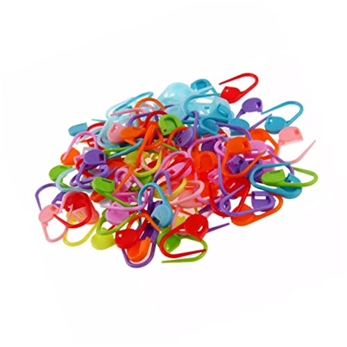 Trrymbbe Stichmarkierungen Buntes Kunststoff -Strick -Häkelklammern DIY -Stifte Nadelschalter zum Nähen 50pcs Trrymbbe Stichmarkierungen Buntes Kunststoff -Strick -Häkelklammern DIY -Stifte Nadelschalter zum Nähen 50pcs von Trrymbbe