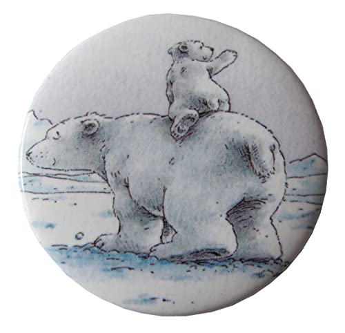 Button - Kleiner Eisbär - 5,5 cm - Motiv 1 von Truck