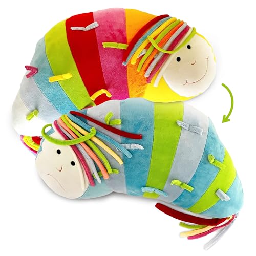 Pallimu Kuschelkissen – beidseitig fröhlich & traurig, 60x32 cm – emotionales Kuscheltier & Stillkissen – aus Nickistoff – Ideal für Kinder, Pflege, Trauerbegleitung & Stillzeit Pallimu Kuschelkissen – beidseitig fröhlich & traurig, 60x32 cm – emotionales Kuscheltier & Stillkissen – aus Nickistoff – Ideal für Kinder, Pflege, Trauerbegleitung & Stillzeit von True Statements