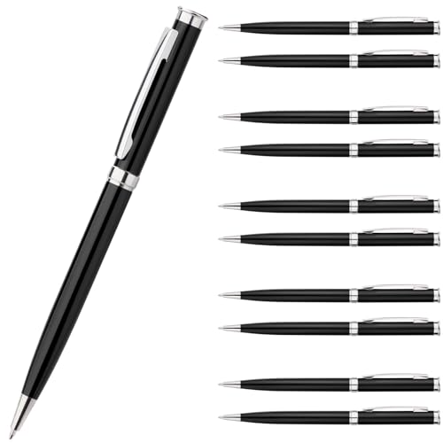Truevaste 30er Set Kugelschreiber Set, 0.7mm Hochwertige Druckkugelschreiber mit Metallgehäuse & Ergonomischm Drehmechanismus, Ball point Pen für Perfektes Schreiben, Blau Öltinte, Schwarz Gehäuse Truevaste 30er Set Kugelschreiber Set, 0.7mm Hochwertige Druckkugelschreiber mit Metallgehäuse & Ergonomischm Drehmechanismus, Ball point Pen für Perfektes Schreiben, Blau Öltinte, Schwarz Gehäuse von Truevaste