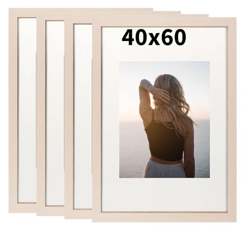 Truevaste 4 Stk. Bilderrahmen 40x60 cm Holz, MDF Fotorahmen mit Acrylglas, Klassischer Bilder Rahmen für Wand Tischbilderrahmen mit Aufhängen Aufstellen, Picture Frame für Fotos Poster Dokument Truevaste 4 Stk. Bilderrahmen 40x60 cm Holz, MDF Fotorahmen mit Acrylglas, Klassischer Bilder Rahmen für Wand Tischbilderrahmen mit Aufhängen Aufstellen, Picture Frame für Fotos Poster Dokument von Truevaste