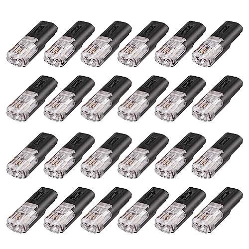 24 Pcs Typ H 2Pin Drahtkabel Stecker Stecker Anschlussanschluss Klemmen Lötloser Press Anschluss Klemmdrahtkabel Stecker Stecker Stecker Anschlussanschlüsse Elektrische Kabelklammern von Trufolxiaz