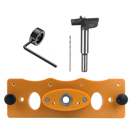 35 Mm Versteckte Scharnierschangen Bohrlochbohrer Guide Bit Bit Tür Bohrloch Vorlage Und Bit Für Schrank Tür Schrankscharnierschneider von Trufolxiaz