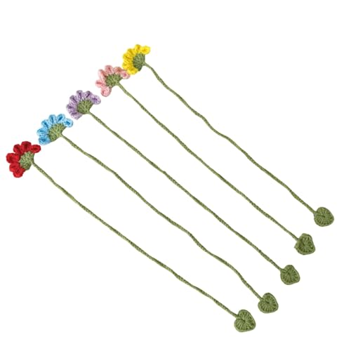 5pcs Handgefertigte Florale Lesezeichen Blumenbuchseite Anerkennung Für Lehrer Buchliebhaber Schüler Lesen Hilfe Baumwollgarn Lesezeichen 5pcs Handgefertigte Florale Lesezeichen Blumenbuchseite Anerkennung Für Lehrer Buchliebhaber Schüler Lesen Hilfe Baumwollgarn Lesezeichen von Trufolxiaz