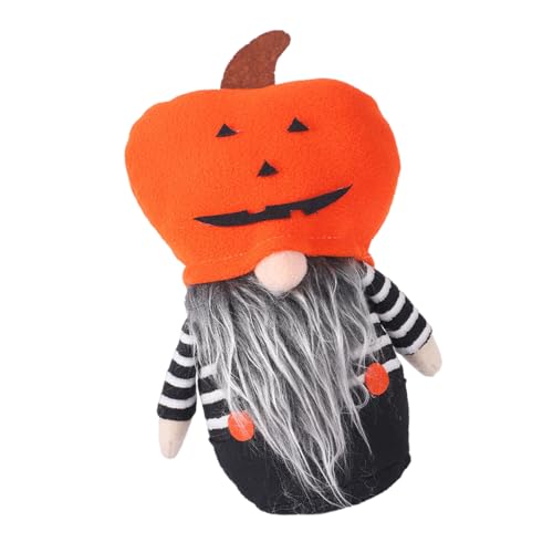 Einzigartige Kürbiskhut Gnomes Spielzeugdekoration Auffällige Halloween Kürbiskhut Ornament Festival Home Display Decors Party Supplies von Trufolxiaz