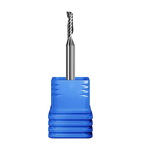 End Mill Einzelne Flötenspiralschneider Tugster Stahl Router Bit Für Carbid Mahlen Mahlen Holzbearbeitung von Trufolxiaz