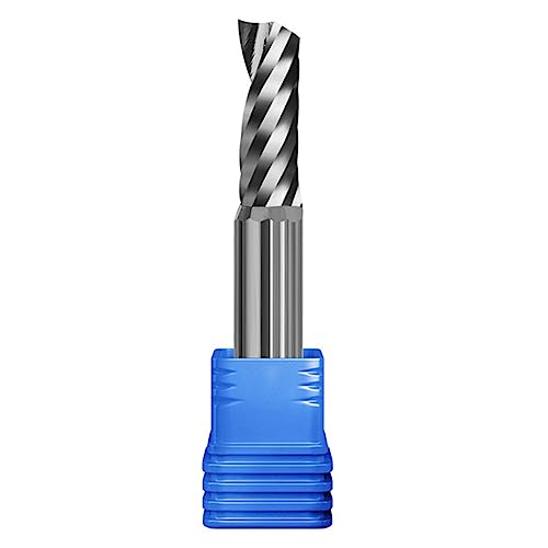 End Mill Einzelne Flötenspiralschneider Tugster Stahl Router Bit Für Carbid Mahlen Mahlen Holzbearbeitung von Trufolxiaz