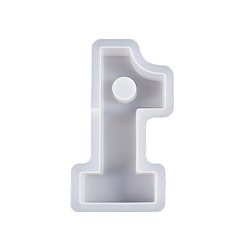 Geometrische Zahlen Kerzenlestick Siliocne Form Handgemachte Gips Epoxidharz Kerzenhalter Schimmelpilze Handwerk Häuser Dekorationen Schmuck Schimmel Machen von Trufolxiaz