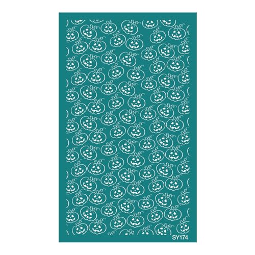 Halloween Silk Bildschirmschablonen Für Tonohrringe Die Selbst Klebende Siebdrucke Zum Drucken Von Tonholz Stoff Weihnachtstransfers Machen von Trufolxiaz