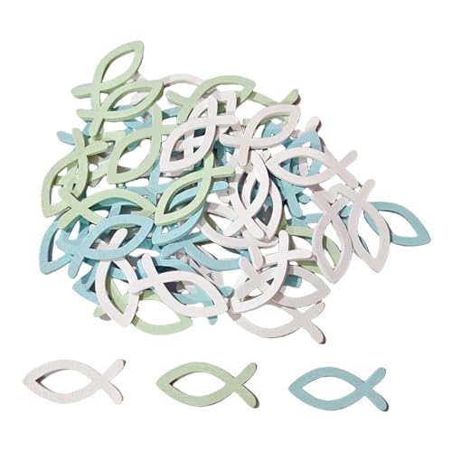 Holzfischtaufe Konfetti Set Von 90 Religiösen Zeremonientisch Dekoren Taufe Partyzubehör Für Kinderkirche Event Holzfischdekoration Für Die Taufe Holzfischtaufe Konfetti Set Von 90 Religiösen Zeremonientisch Dekoren Taufe Partyzubehör Für Kinderkirche Event Holzfischdekoration Für Die Taufe von Trufolxiaz