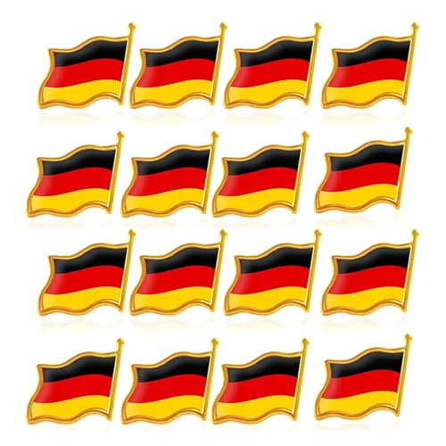 Packung Von 100 Deutschland Flaggennadeln Aus Stabilem Messing Mit Sicherem Patriotischen Lampennadel Für Kleidung Oder Rucksäcke Stabiles Metallabzeichen Packung Von 100 Deutschland Flaggennadeln Aus Stabilem Messing Mit Sicherem Patriotischen Lampennadel Für Kleidung Oder Rucksäcke Stabiles Metallabzeichen von Trufolxiaz