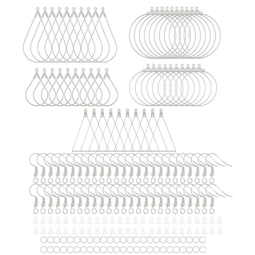 Packung Von 200 Ohrring Verschluss Ohrwire Finden Für Schmuck Die Liebhaber Ohrdraht Verschlachen Accessoires Für Die Herstellung Von Ehrring Perlen Reifen Machen Packung Von 200 Ohrring Verschluss Ohrwire Finden Für Schmuck Die Liebhaber Ohrdraht Verschlachen Accessoires Für Die Herstellung Von Ehrring Perlen Reifen Machen von Trufolxiaz