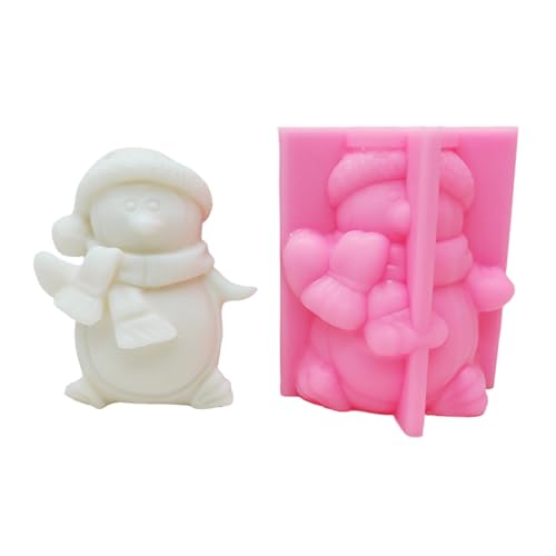 Schöne Designs Robuster Silikonform Für Kerzen Und Seife Handwerk Für Pinguine Handgefertigte Geschenke Und Ornamente Kerzenherstellung Set von Trufolxiaz
