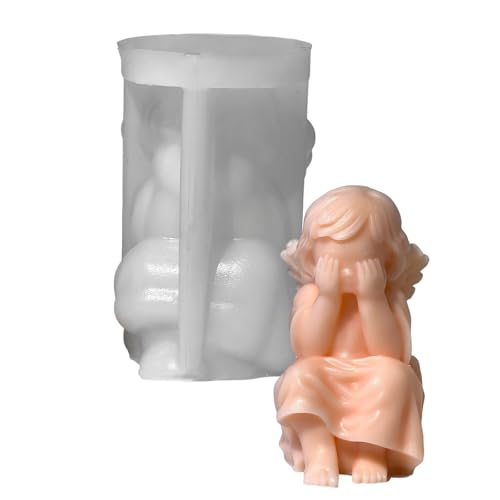 Silikongelform Form Zur Herstellung Von Kerzen Epoxidharz Harz Handgemachte Desktop Dekoration Form Handgefertigtes Kerzenwerkzeug Cherubs Epoxyharzform von Trufolxiaz