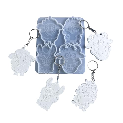 Silikonschlüsselkettenform Mit Verschiedenen Tierdesigns Ideal Für Hausbasteln Und Eltern Kinderaktivitäten Anfänger Keychain Silikonschlüsselkettenform Mit Verschiedenen Tierdesigns Ideal Für Hausbasteln Und Eltern Kinderaktivitäten Anfänger Keychain von Trufolxiaz