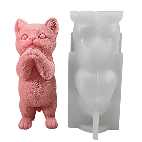 Stehende Katzen Epoxidharzform Süßkatze Silikonform Duft Kerze Epoxidharz Schimmel Home Ornament Dekore Silikonform Handgefertigtes Handwerk Schmuckwerkzeug Werkzeug Stehende Katzen Epoxidharzform Süßkatze Silikonform Duft Kerze Epoxidharz Schimmel Home Ornament Dekore Silikonform Handgefertigtes Handwerk Schmuckwerkzeug Werkzeug von Trufolxiaz