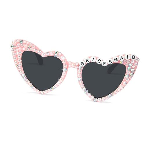 Trufolxiaz Partybrille Braut Party Sonnenbrille Damen Geburtstag Zubehör Foto Kostüm Requisiten Trufolxiaz Partybrille Braut Party Sonnenbrille Damen Geburtstag Zubehör Foto Kostüm Requisiten von Trufolxiaz