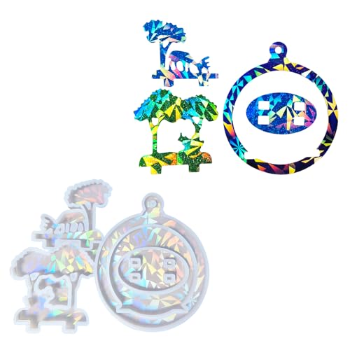 Weihnachtsanhänger Gipsform Flexible Silikonwandbehänge Form Epoxidharz Schimmel Weihnachtsanhänger Gipsform Flexible Silikonwandbehänge Form Epoxidharz Schimmel von Trufolxiaz